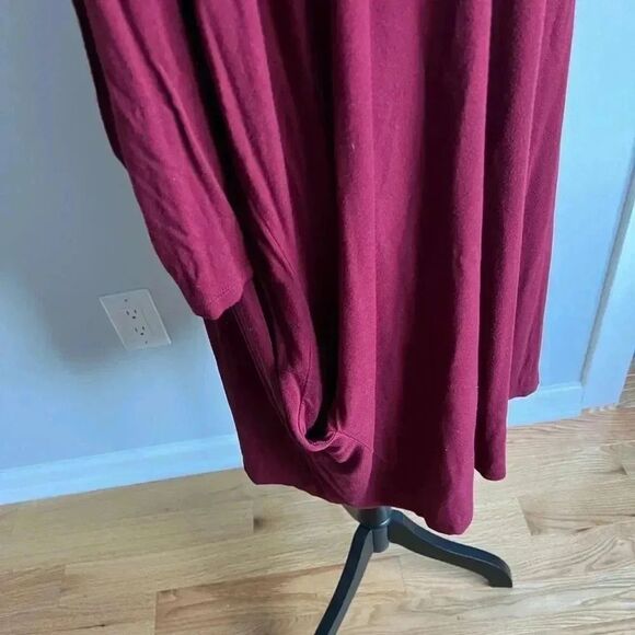 Sweet Pea Red long sleeve dress with pockets - Picture 7 of 9